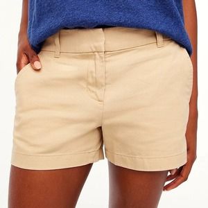 J. Crew NWT 3 1/2 Chino Shorts Women